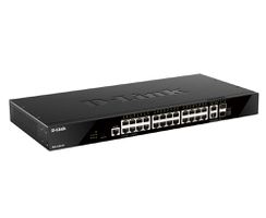 D-Link DGS-1520-28 commutateur réseau Géré L3 10G Ethernet (100/1000/10000) 1U Noir