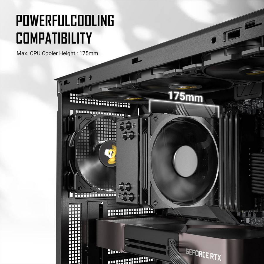 ANTEC Performance P7S Boîtiers PC Mid Tower, ATX, M-ATX et ITX, argent