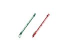 SCHROFF MTCA Rail de guidage, rouge, inférieur, pour modules AMC, 100 pièces