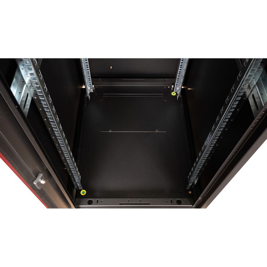 ROLINE 19" Baie réseau Basic 32U, 600x800 LxP Porte verre noir