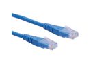 Cordon ROLINE Cat.6 (Classe E) UTP, bleu, 0,3 m