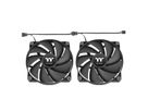 Thermaltake CT200 PWM 200mm Ventilateur de boîtier, noir