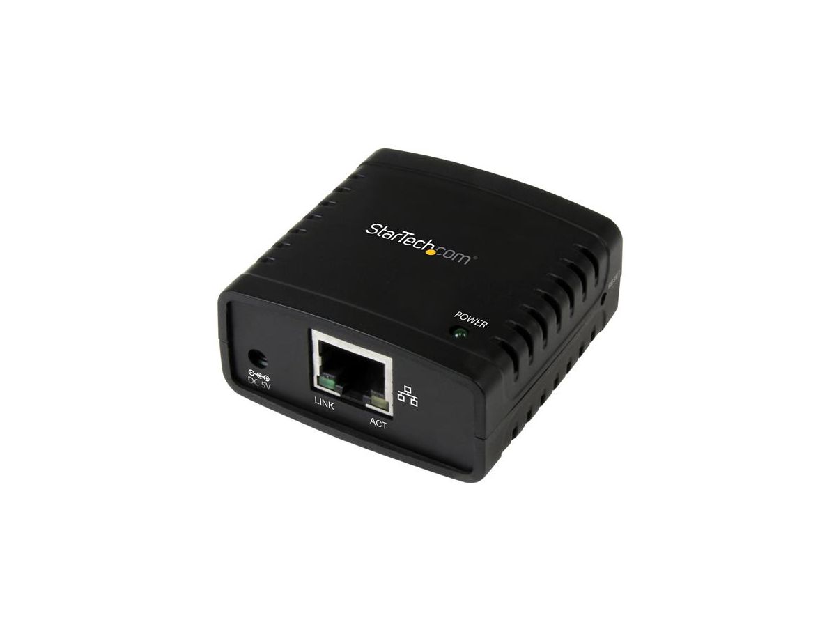 StarTech.com Serveur d'impression LPR réseau 10/100 Mb/s avec port USB 2.0