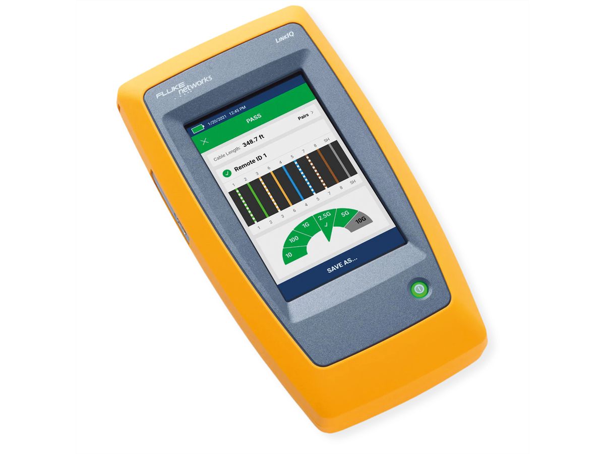 FLUKE LIQ-100 CableIQ Qualification Tester