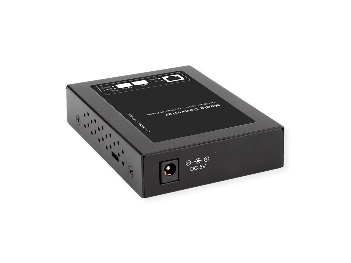 ROLINE Convertisseur Gigabit, RJ-45 - mini GBIC