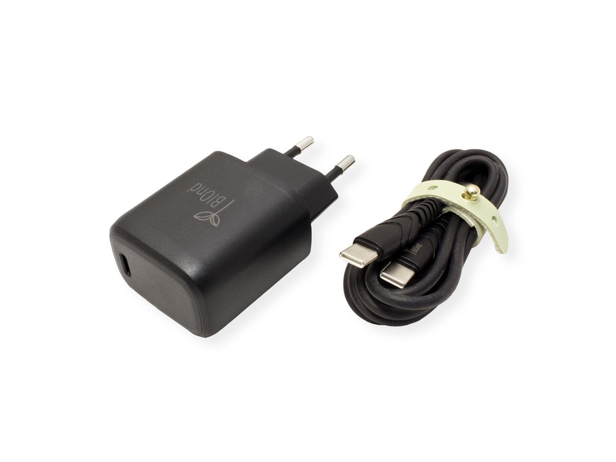 BIOnd BIO-CTC-25W Chargeur USB-C + câble USB-C