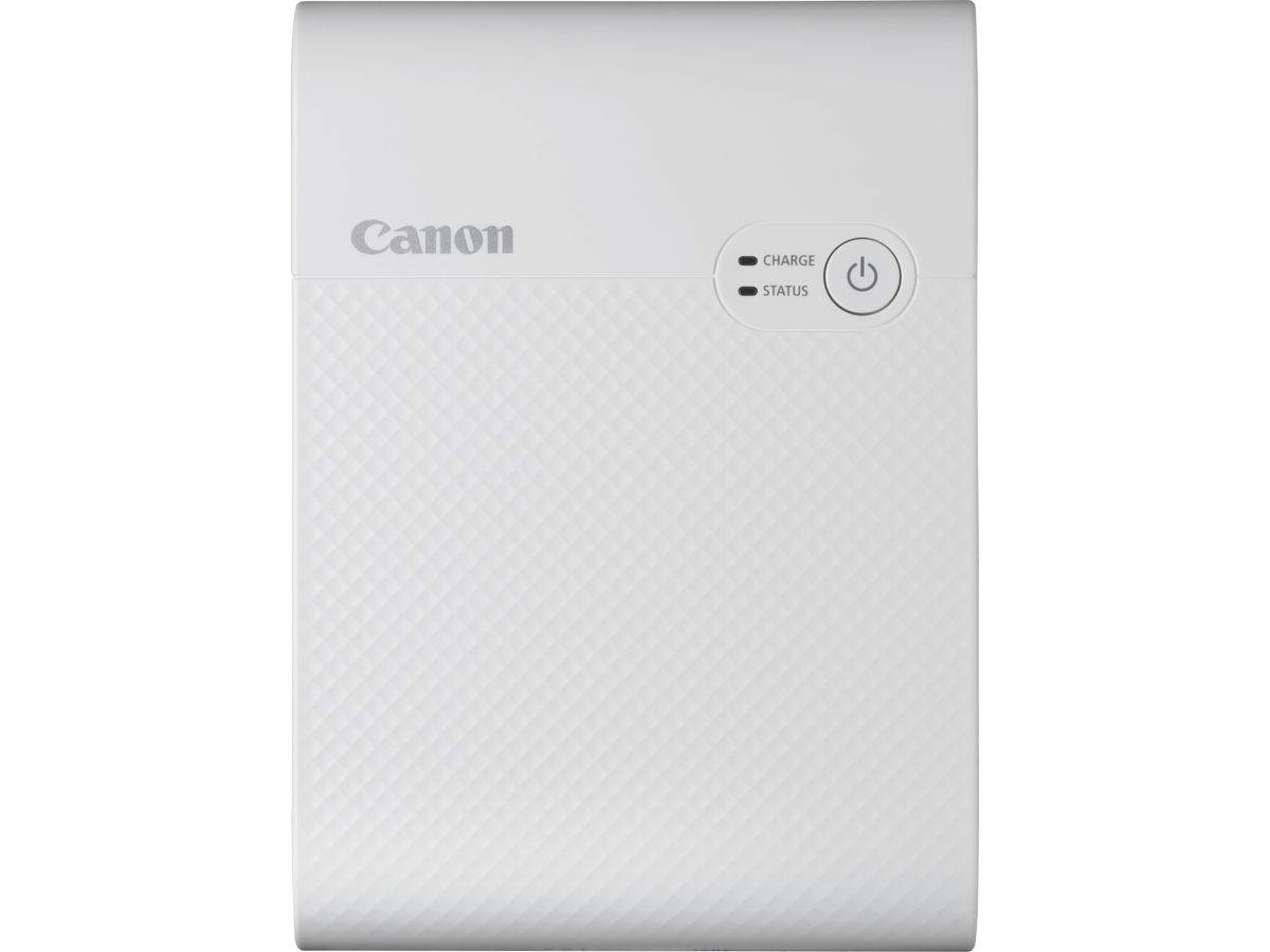 Canon SELPHY Imprimante photo couleur portable sans fil SQUARE QX10, blanche