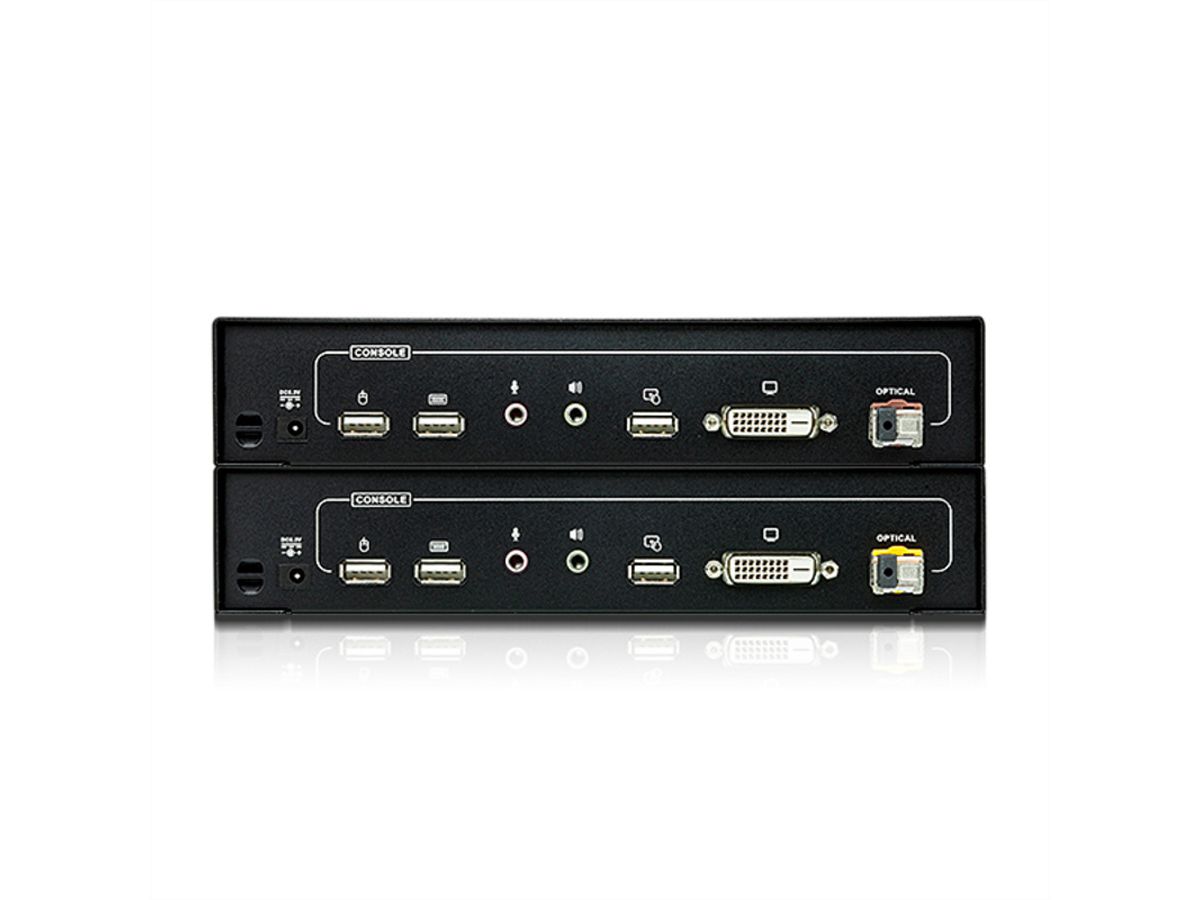 ATEN CE680 Système d'extension KVM DVI optique (600m)