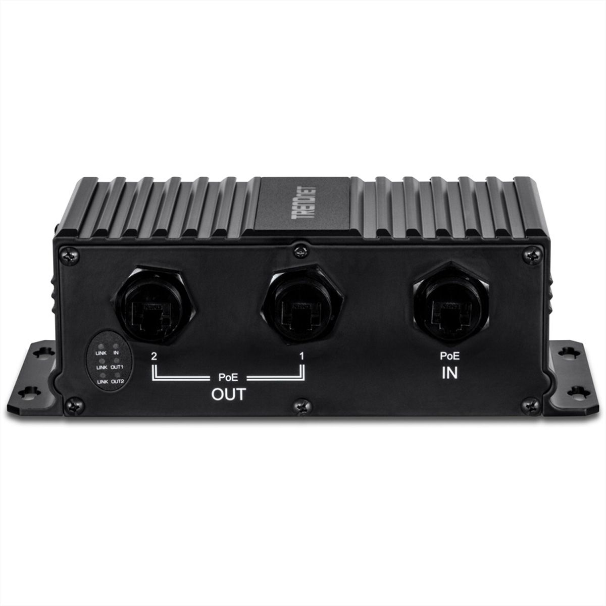 TRENDnet TI-EU120 Extenseur UPoE Gigabit extérieur industriel à 2 ports