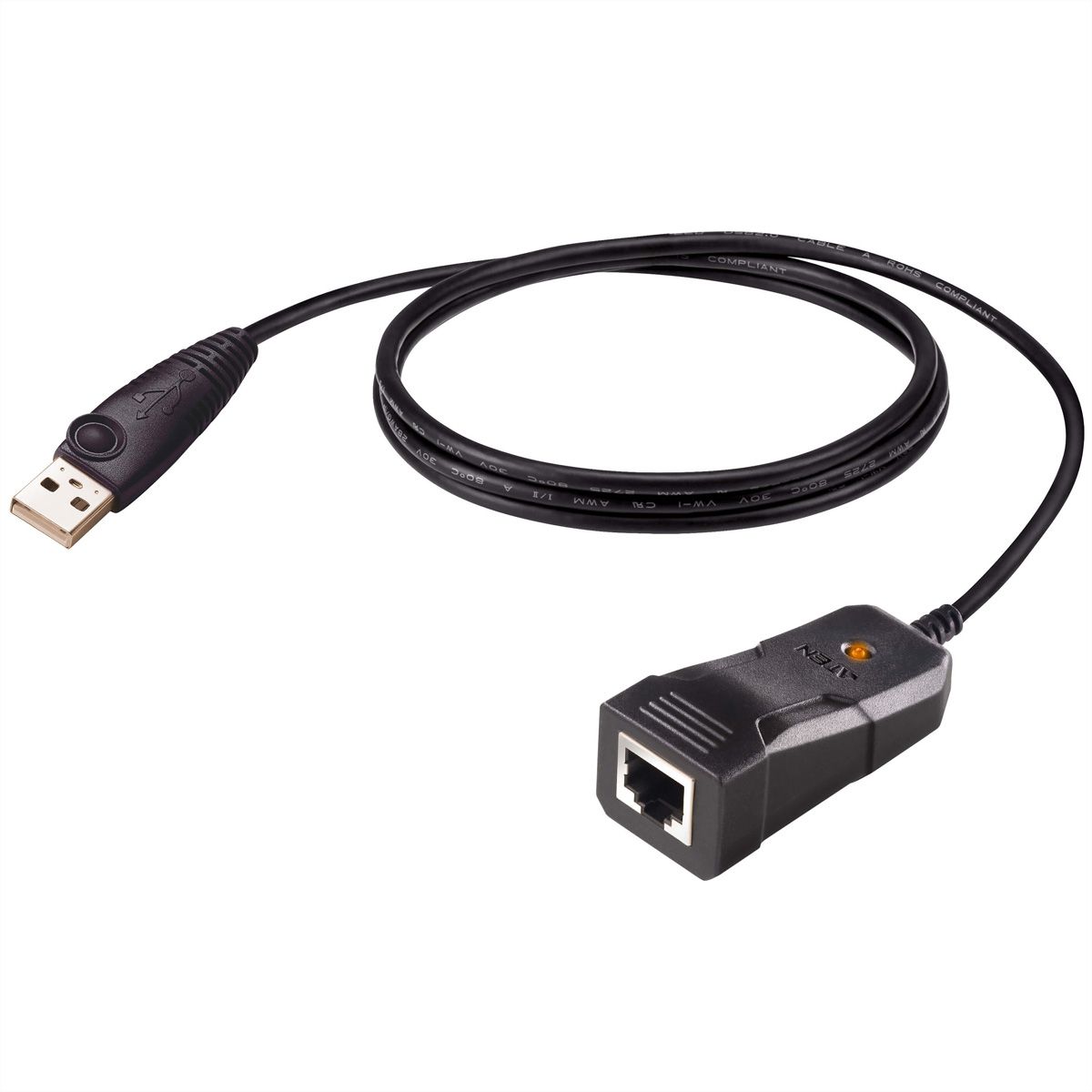 ATEN UC232BF Adaptateur de console USB vers RJ-45 (RS-232) (FTDI), 1,2 m