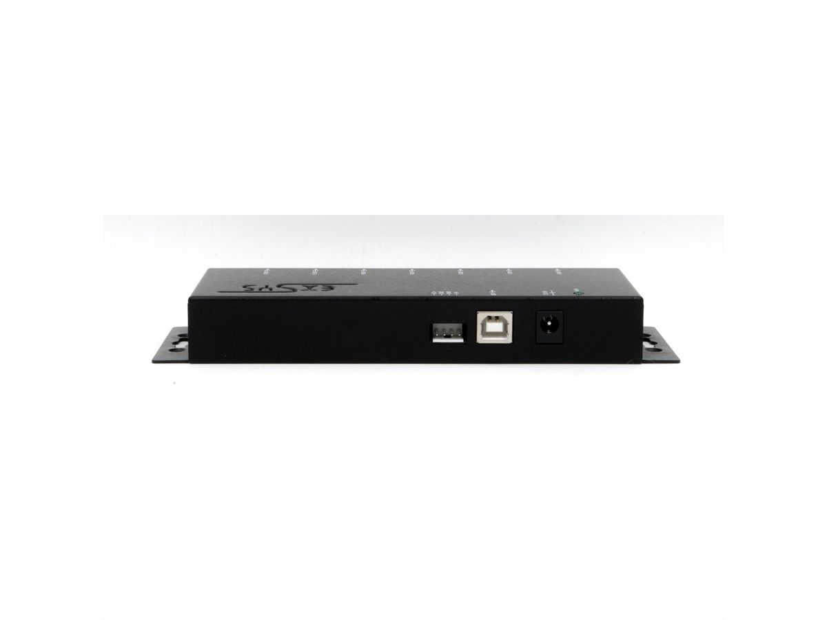 EXSYS EX-1177-2S Hub USB 2.0 à 7 ports, protection contre les surtensions ESD 15 kV