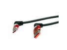 ROLINE Câble USB 2.0, C-A, M/M, rotation à 360°, rouge/noir, 2 m