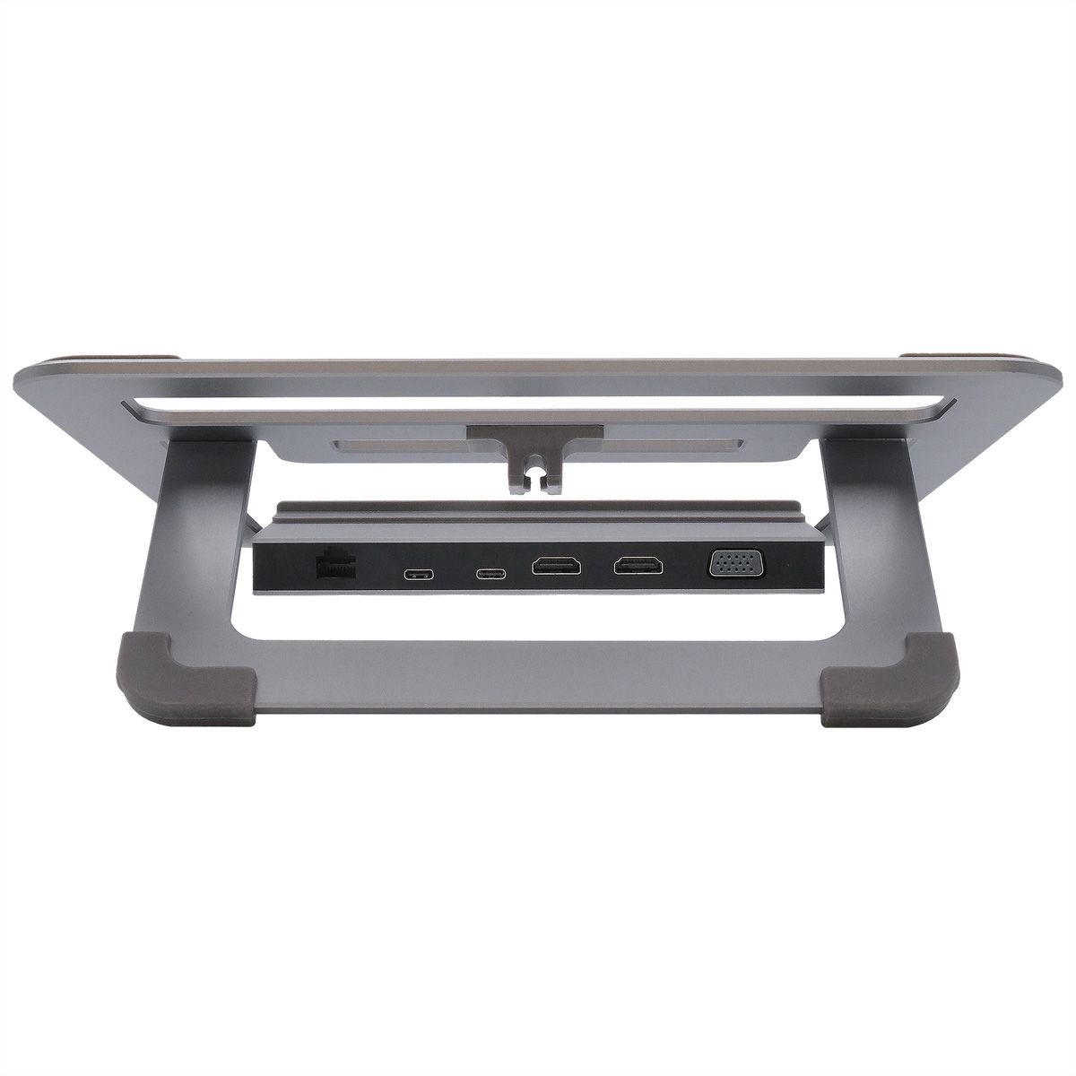 EXSYS EX-1223HM Station d'accueil 12 en 1 USB-C avec support pour ordinateur portable pour Notebook, Matebook et MacBook