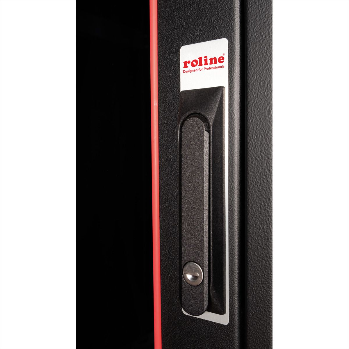 ROLINE 19" Baie réseau Pro 47U, 600x600 LxP Porte verre noir