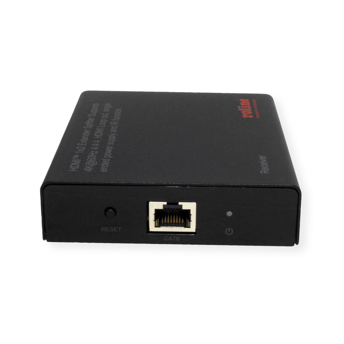 ROLINE Prolongateur/Splitter HDMI, 1x2 via Cat.6A, 70m, 4K60Hz