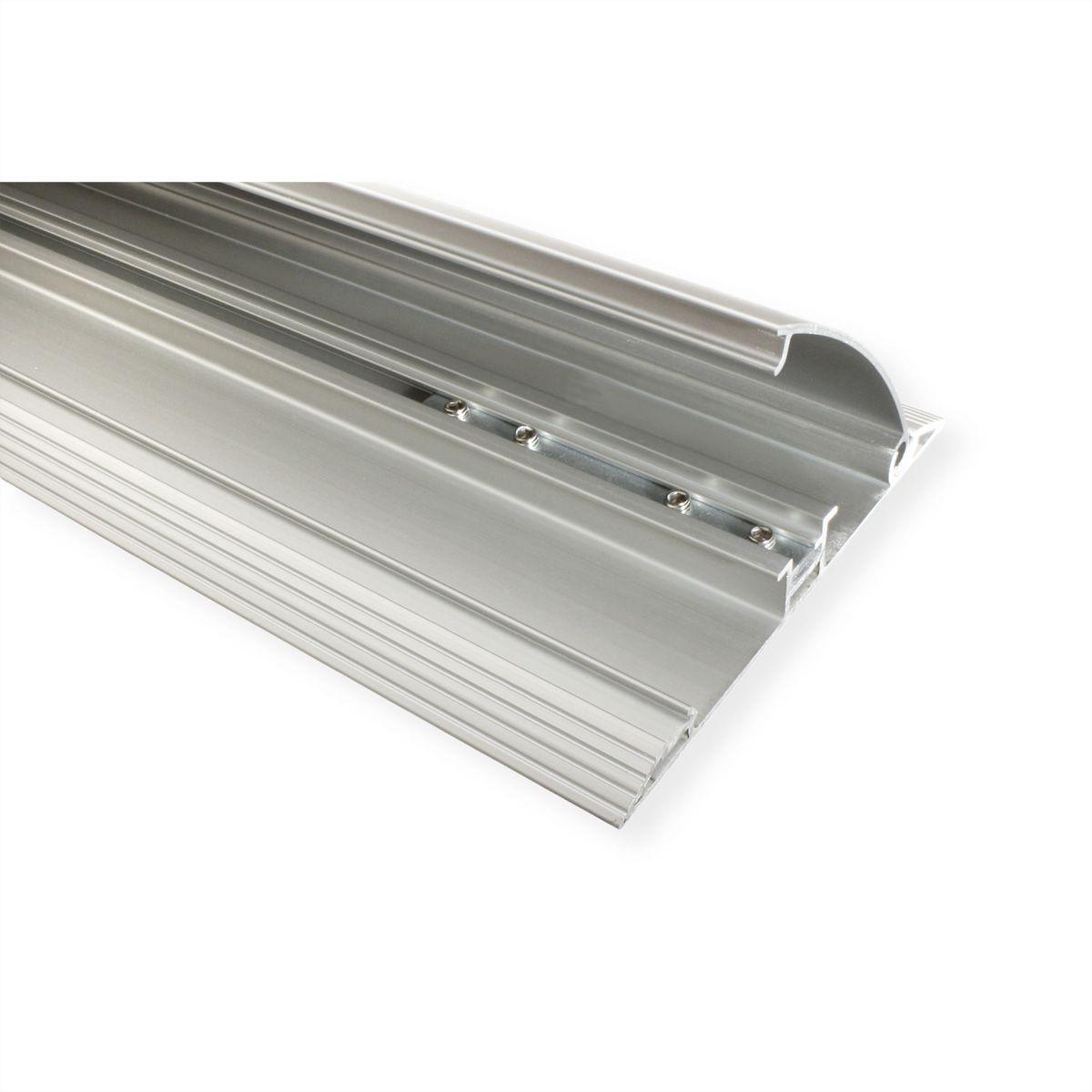 ROLINE Pont pour câbles, Aluminium, 139 x 22 mm, argent, 1,1 m