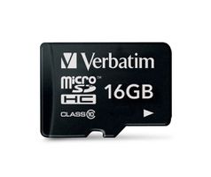 Verbatim Premium 16Go MicroSDHC Classe 10 mémoire flash