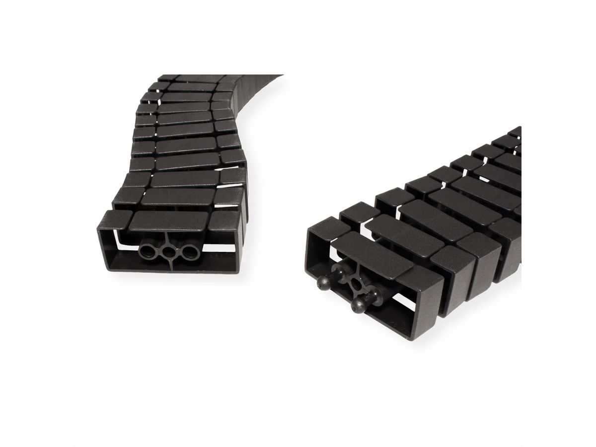 BACHMANN Kabelschlange® FLEX II noir