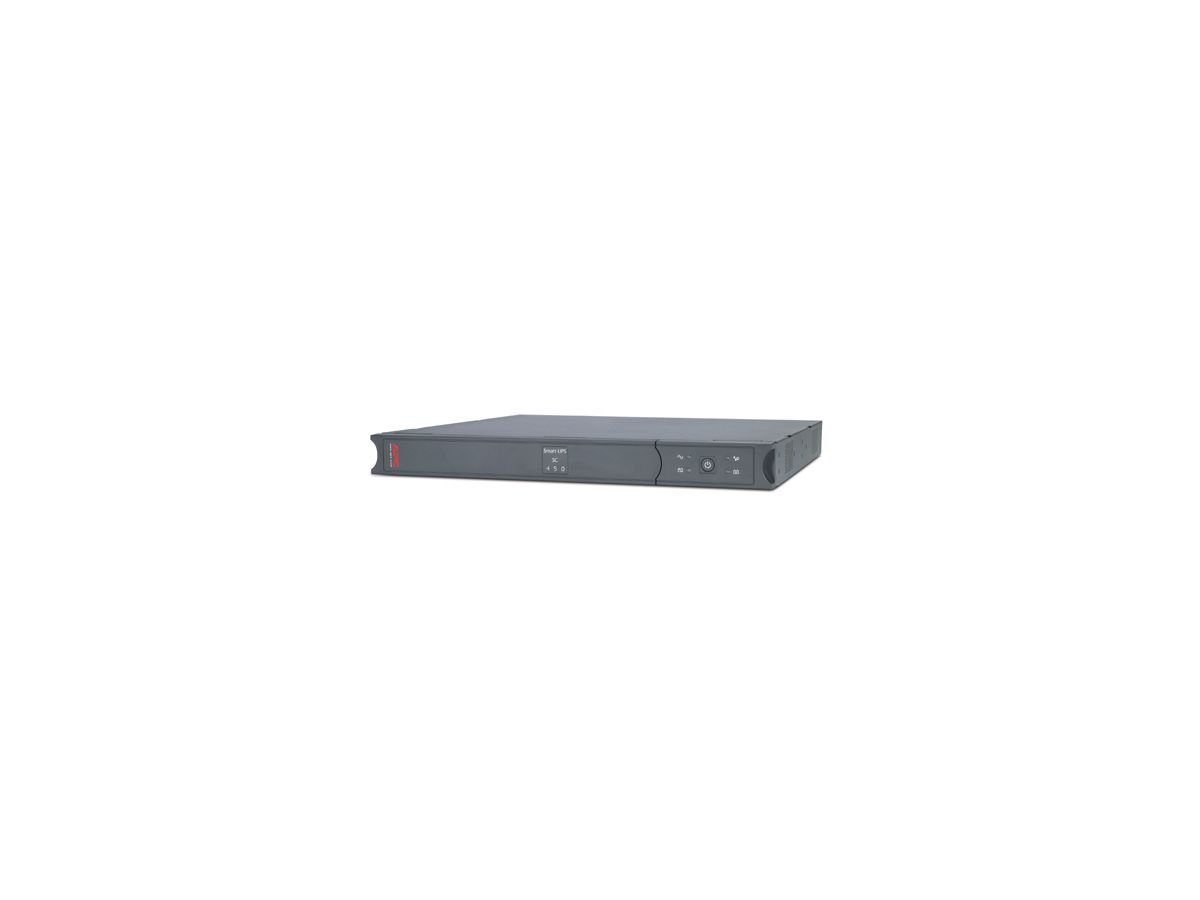 APC Smart-UPS Interactivité de ligne 450VA 4sortie(s) CA Rack/Tour Gris alimentation d'énergie non interruptible