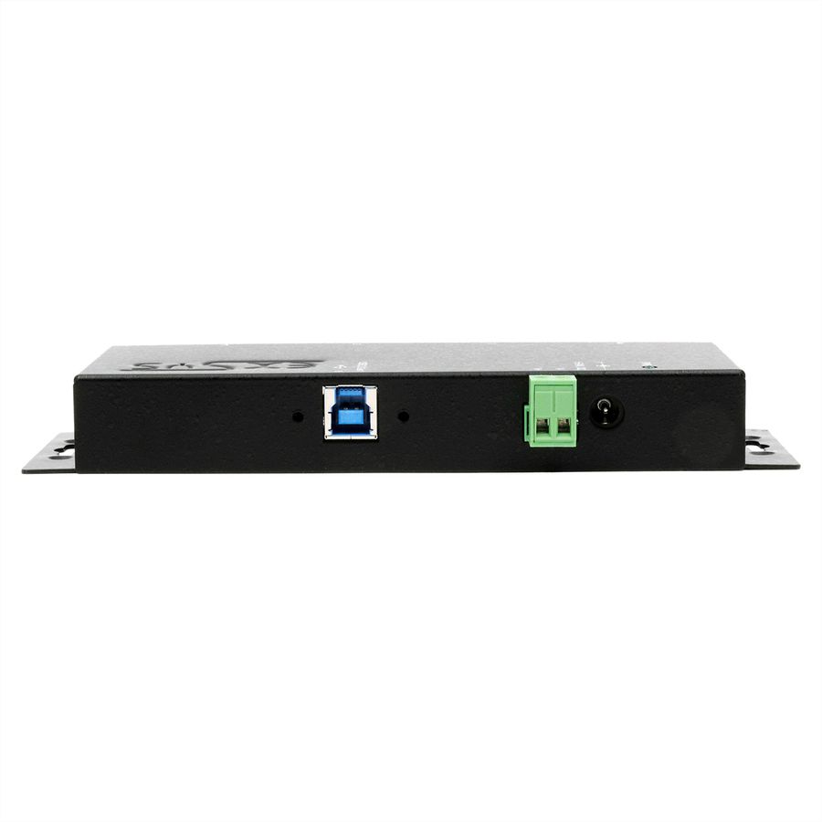 EXSYS EX-1184HMVS-2 Hub USB 3.2 Gen1 métal à 4 ports, protection de surtension 15KV ESD
