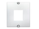BACHMANN Module Custom Cadre 1x Keystone, blanc