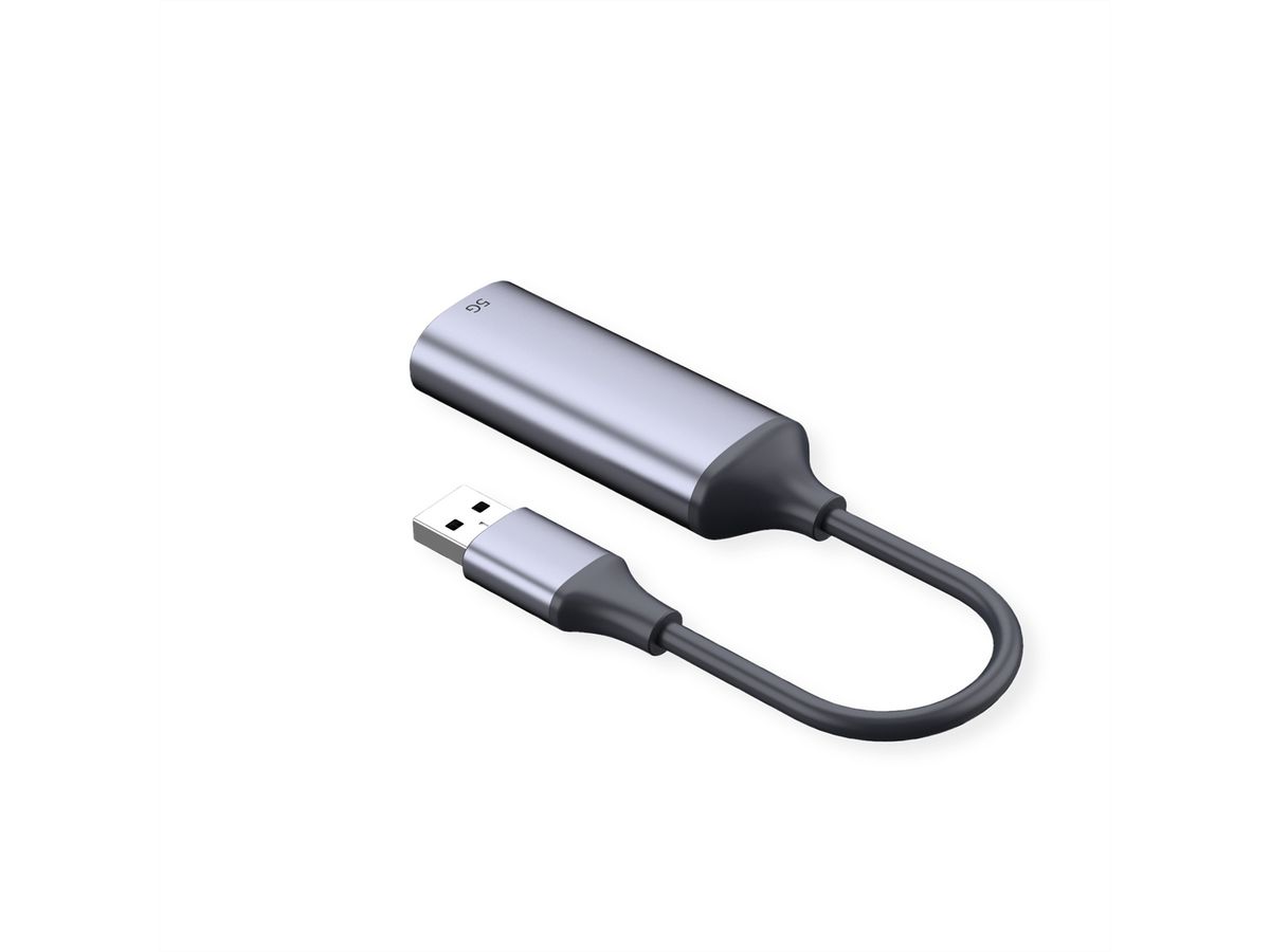 VALUE Convertisseur USB 3.2 Gen 1 type A - 5 Gigabit Ethernet