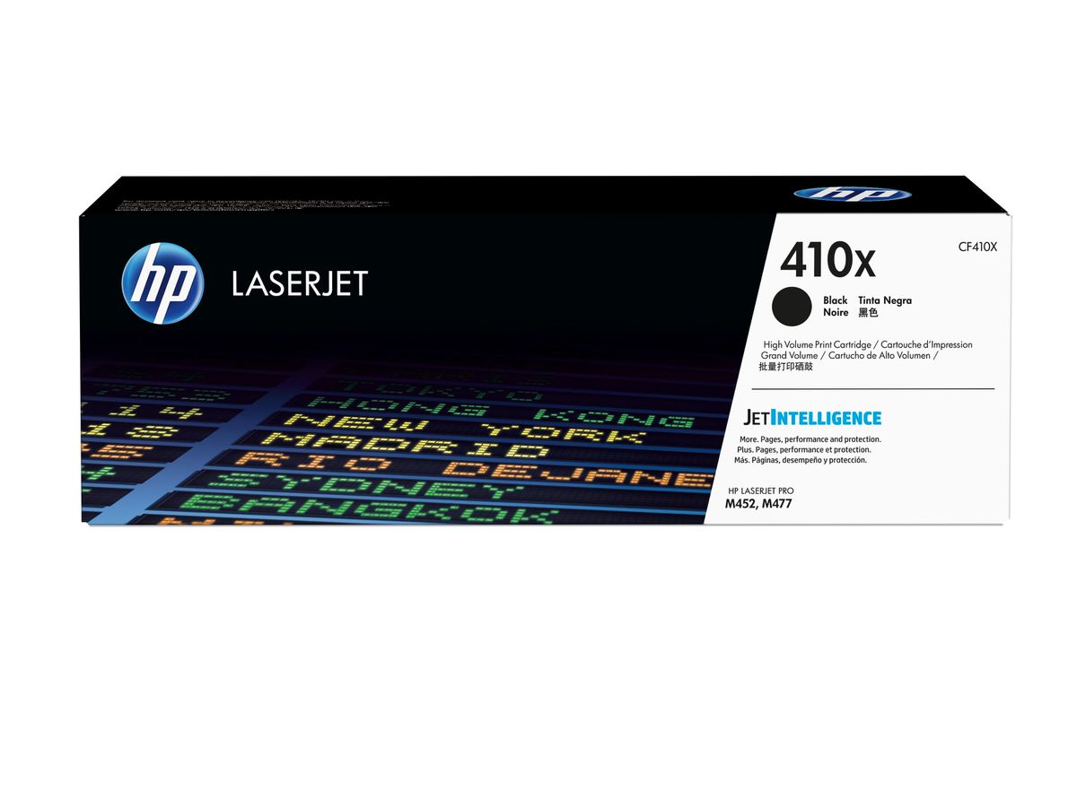 HP 410X toner LaserJet noir grande capacité authentique