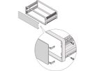 SCHROFF CompacPRO face avant/arrière, avec fixation invisible, 4 U, 84 CV, 2,5 mm, alu, anodisé, bords non traités