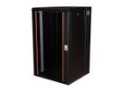 ROLINE 19" Boîtier mural Pro 20U, 600x600 LxP pivotant en 2 parties noir