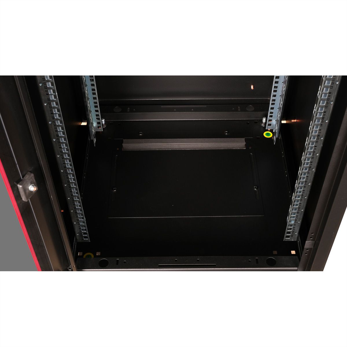 ROLINE 19" Baie réseau Pro 22U, 600x600 LxP Porte verre noir