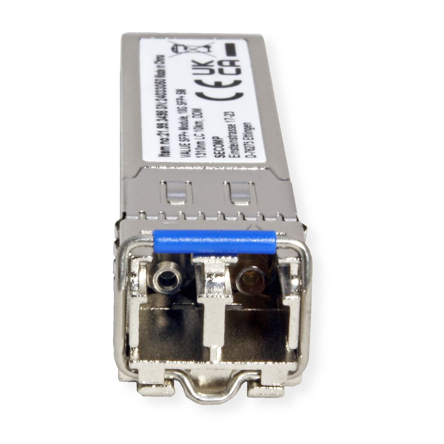 VALUE Module SFP+ (MiniGBIC) LR/LC, 10GbE, Single Mode 1310nm, max. 10km