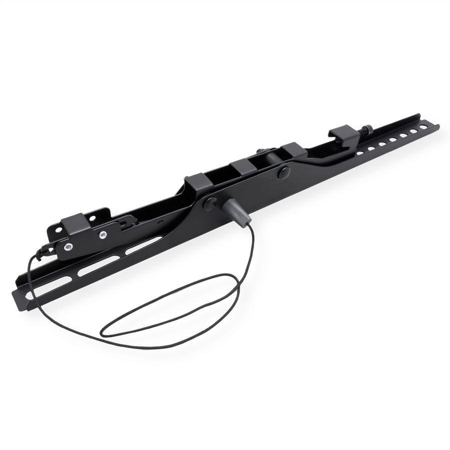 VALUE Support mural TV, distance murale de 47 mm, inclinable, <203,2cm/80", <75kg