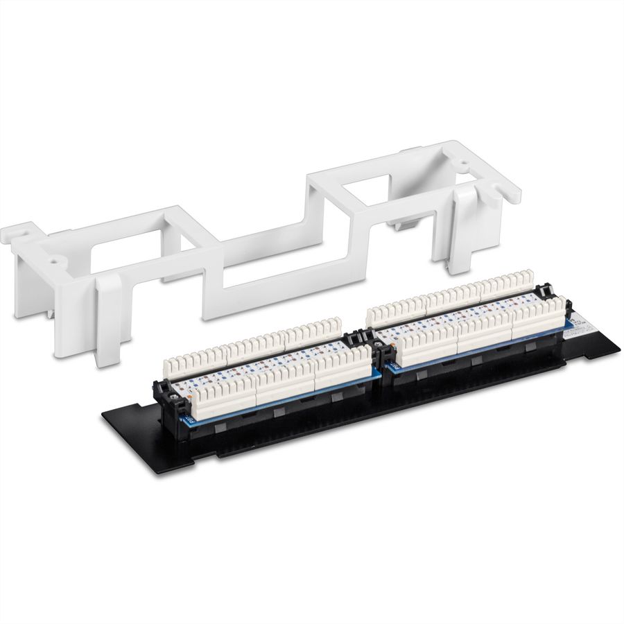 TRENDnet TC-P12C5V Tableau de connexion non blindé Cat5e à 12 ports et fixation murale