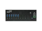 EXSYS EX-12280HMS HUB métallique 10 ports USB 3.2 Gen 2, 4x USB-C et 6x USB-A