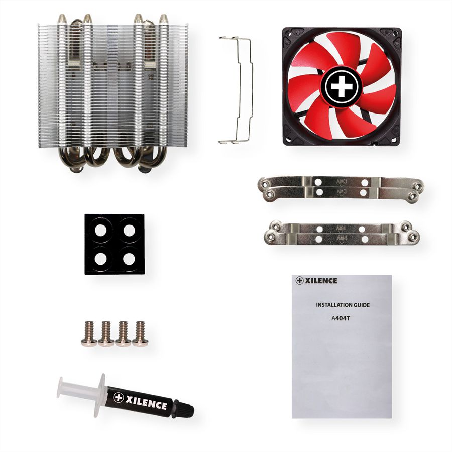 Xilence A404T AMD Ventirad, Top Blow, 92mm PWM Ventilateur, 125W TDP