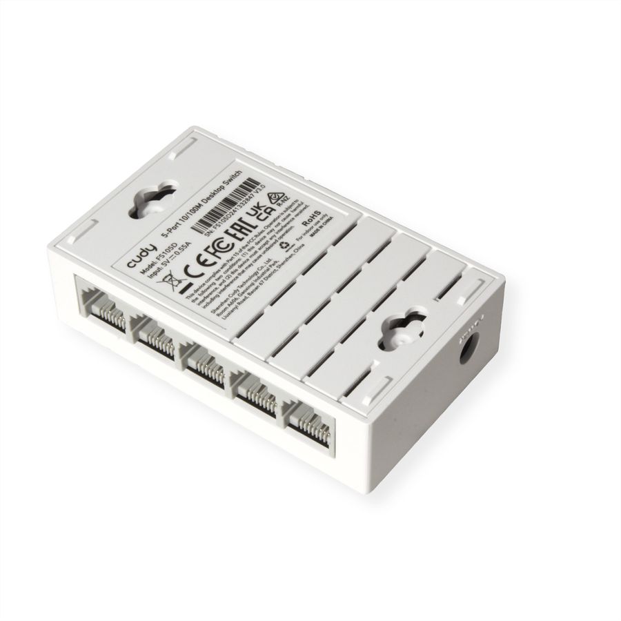 CUDY FS105D Switch 5 ports 10/100 Mbps bureau