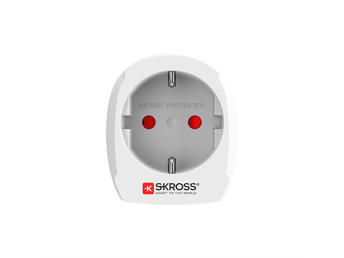 SKROSS Ensemble d'adaptateurs compacts Combo World vers la Suisse