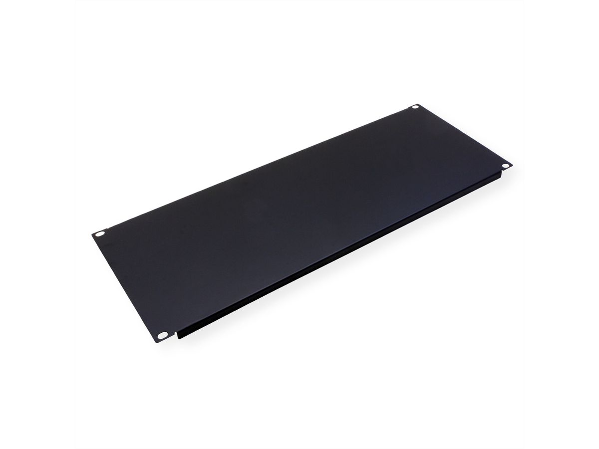 VALUE Panneau aveugle 19 pouces 4 UH, noir