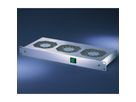 Unité de ventilation SCHROFF 19", 1 U, avec interrupteur frontal, 6 ventilateurs, 24 VDC