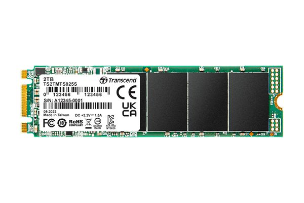 Transcend M.2 SSD 825S 2 To Série ATA III 3D NAND