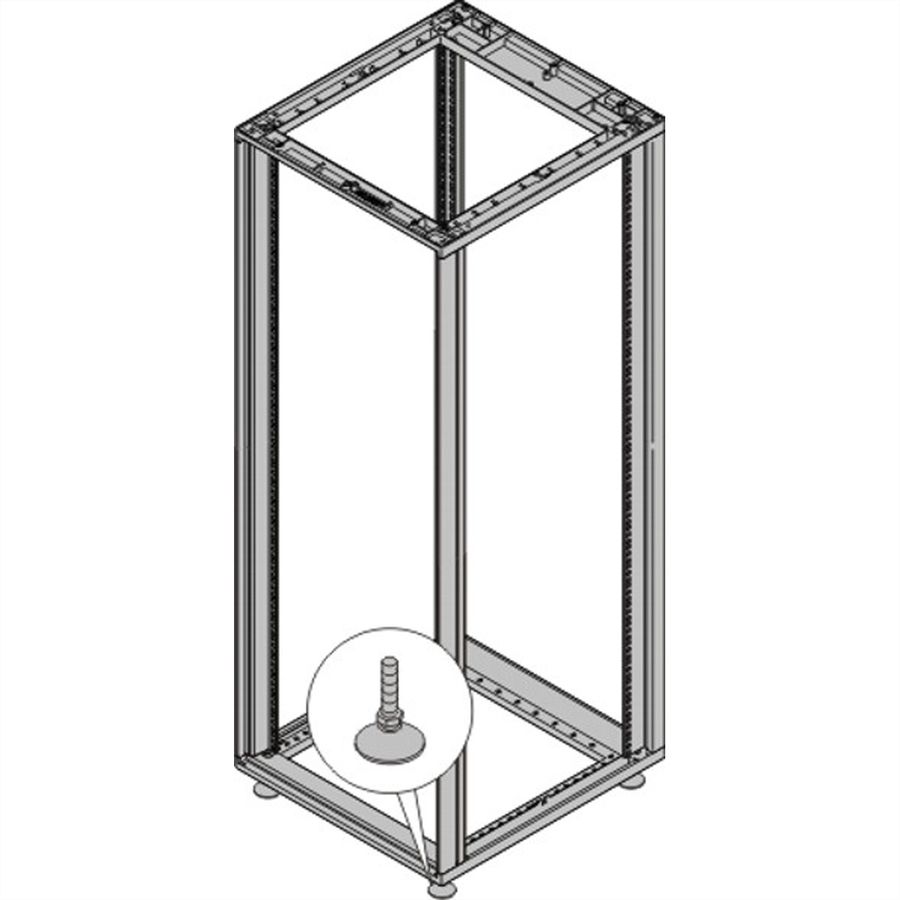 SCHROFF Novastar Pieds réglables