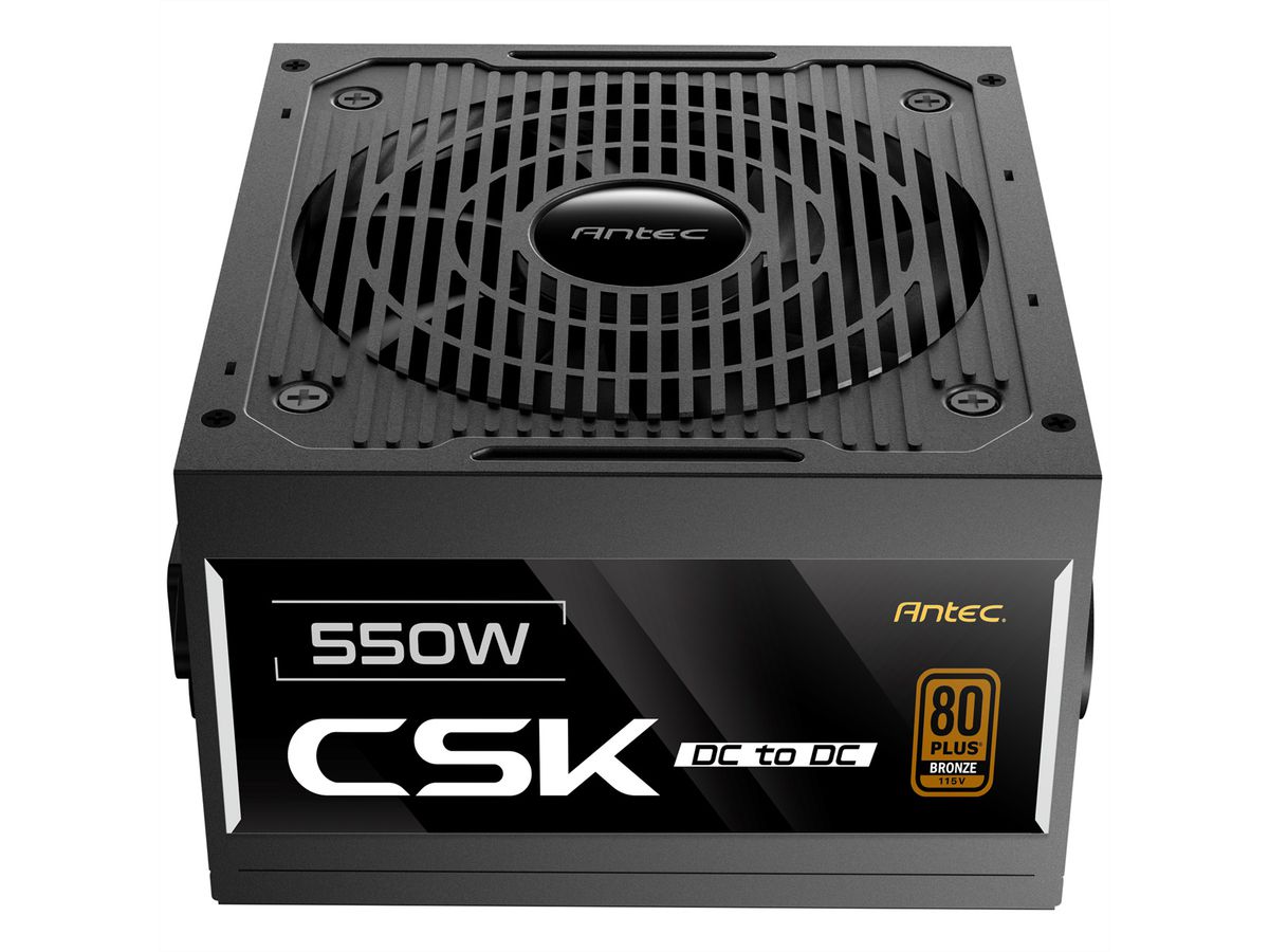 ANTEC CSK550DC Bloc d'alimentation PC 550W compatible ATX 2.52, noir