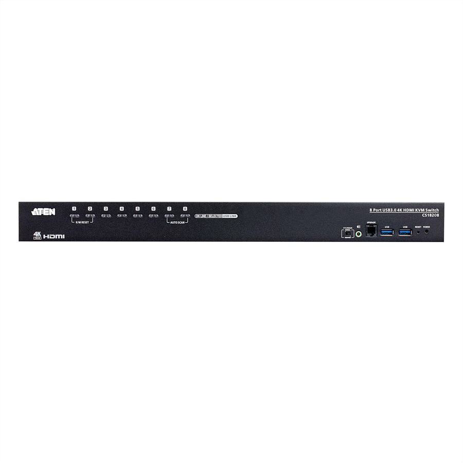 ATEN CS18208 Commutateur KVM USB 3.0 4K HDMI à 8 ports