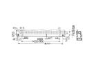 Connecteur SCHROFF de type C, EN 60603, DIN 41612, mâle, 32 contacts, broches à souder, 3 mm