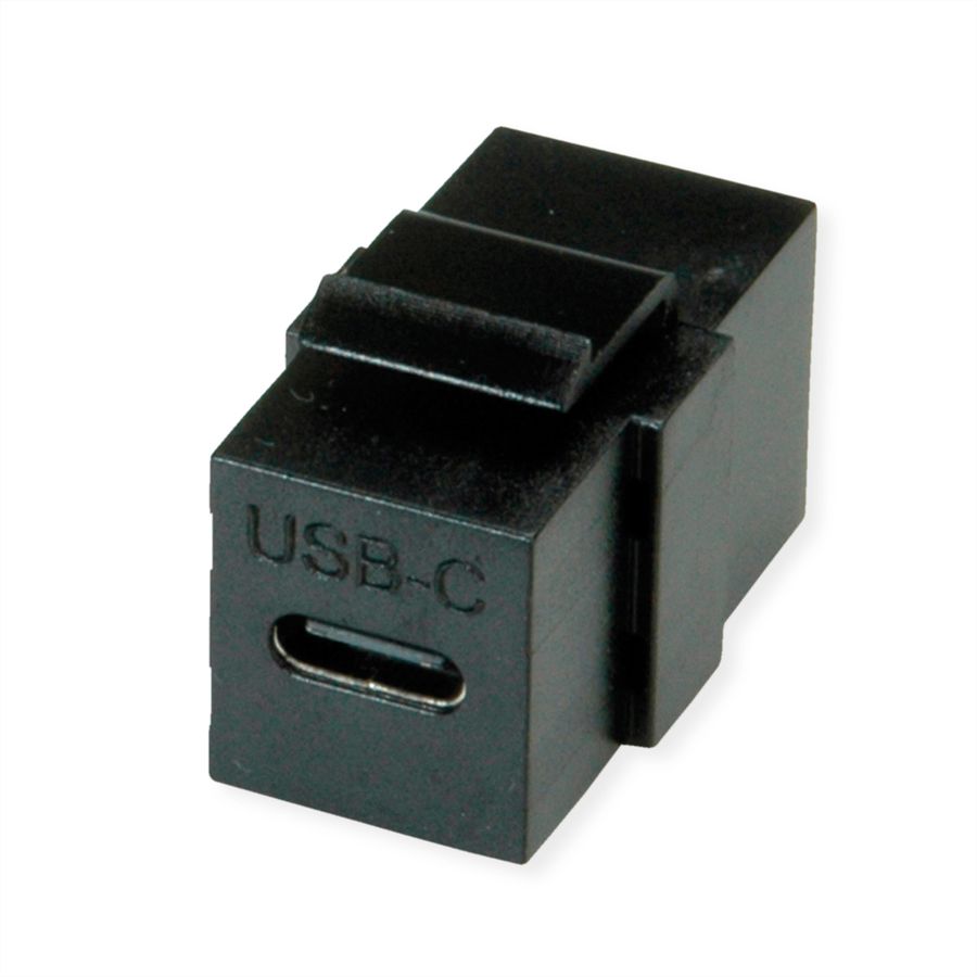 VALUE Module Keystone USB type C, noir