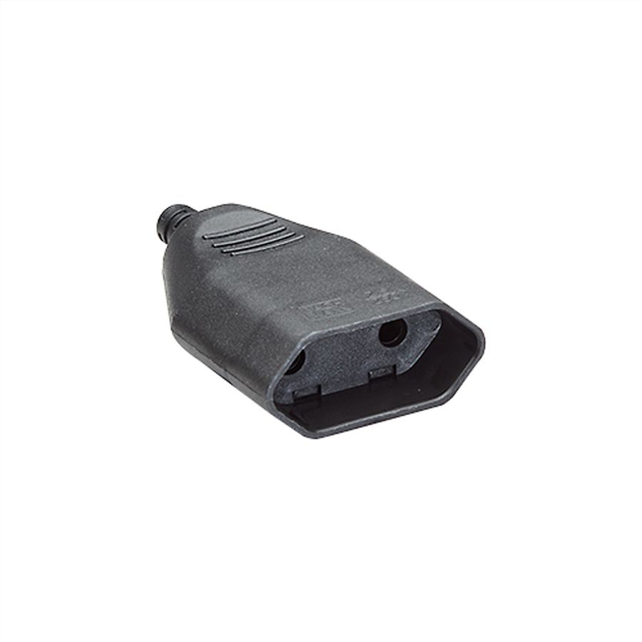 BACHMANN Prise Euro plate noire