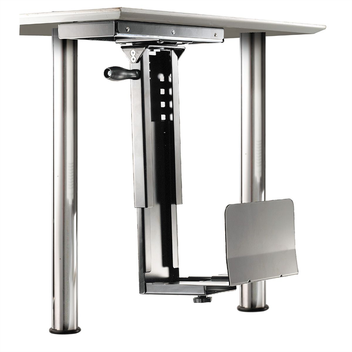 ROLINE Support PC pivotant, argent