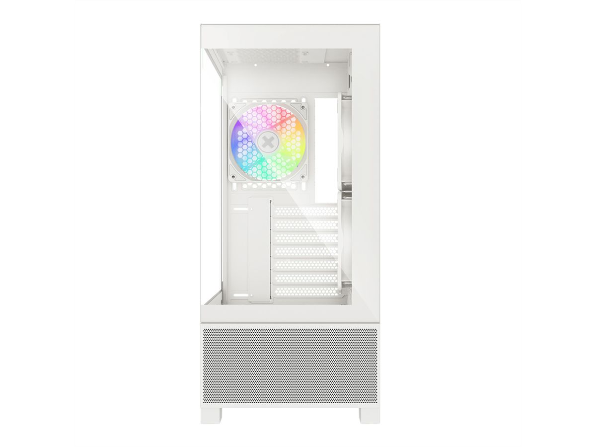 XILENCE Xilent Beam Boîtier PC ATX blanc, Boîtier PC ATX Gaming X218.W.ARGB blanc