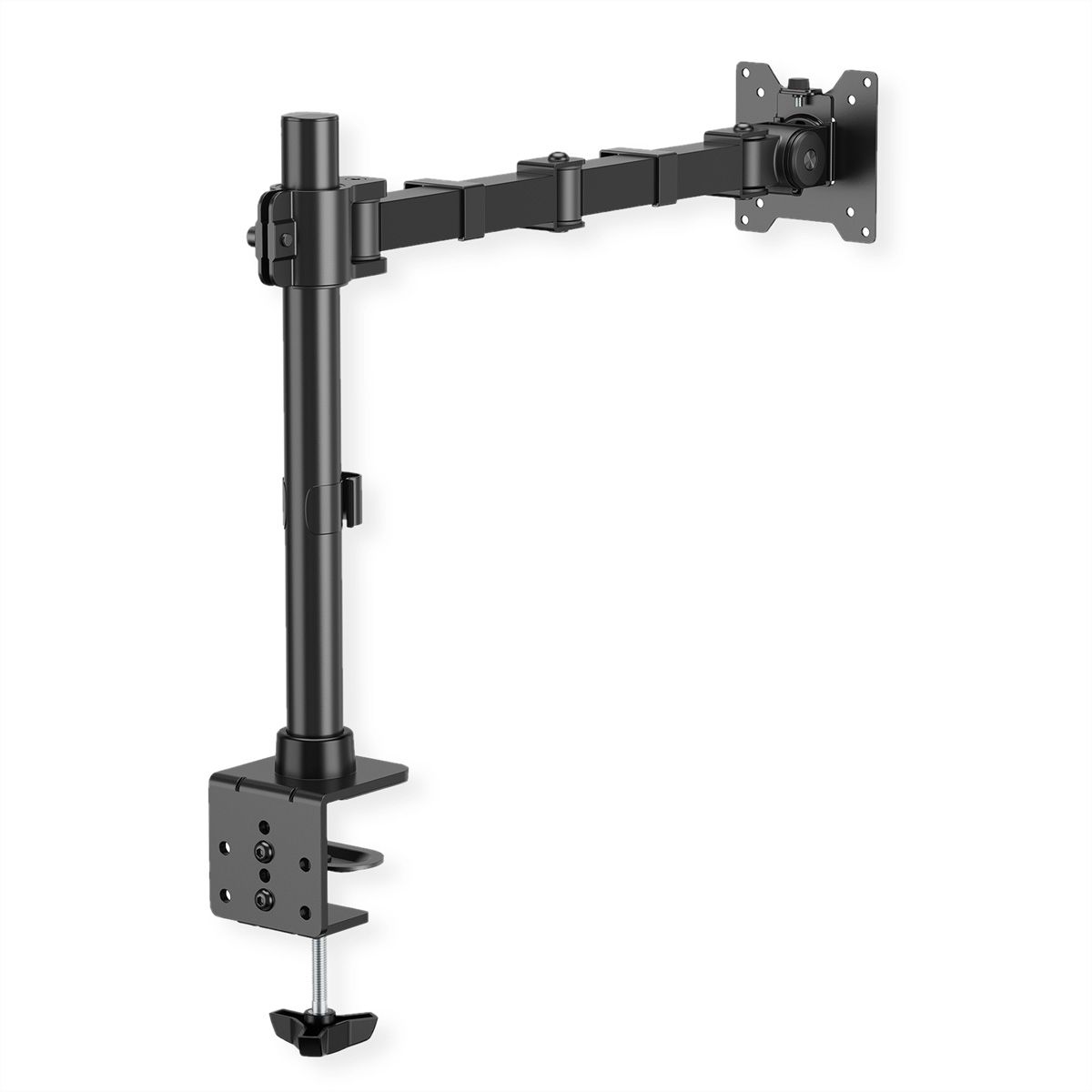 VALUE Support LCD lourd, montage sur bureau, 4 articulations, jusqu'à 20 kg