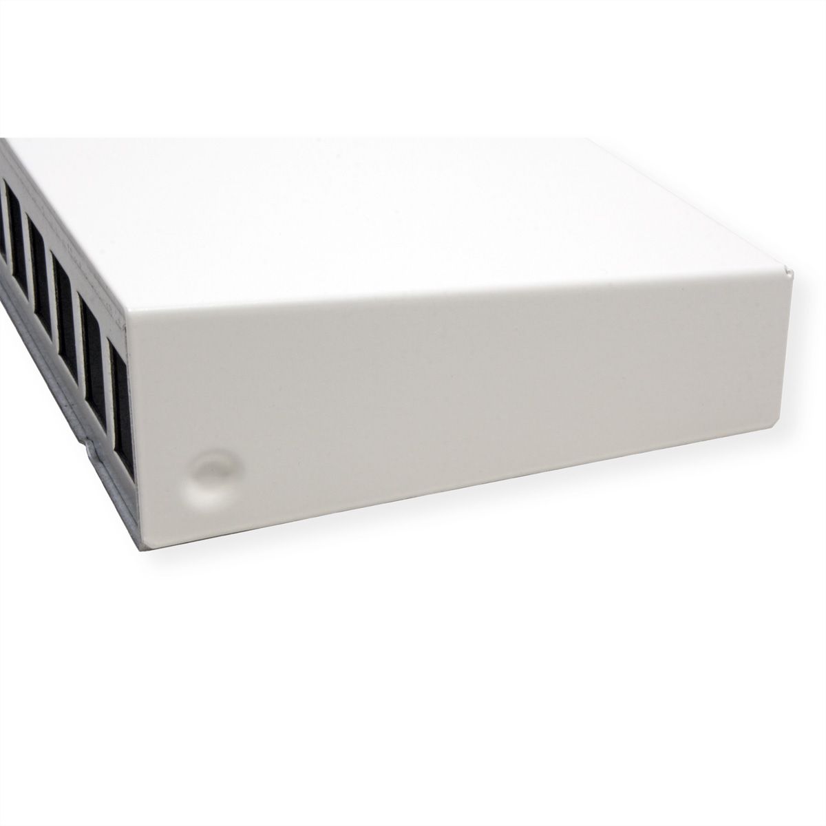 METZ CONNECT  Keystone boîtier en saillie 12 ports blanc pur, non équipé